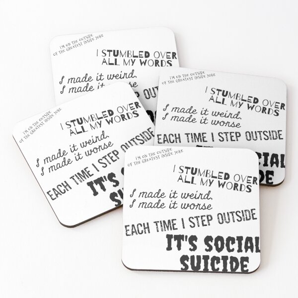 Item preview, Copy of Social Suicide -Black designed and sold by JadeEye.