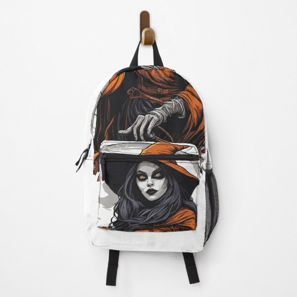 Item preview, Halloween Witch with Pumpkin - T-Shirt designed and sold by PrintyArts.