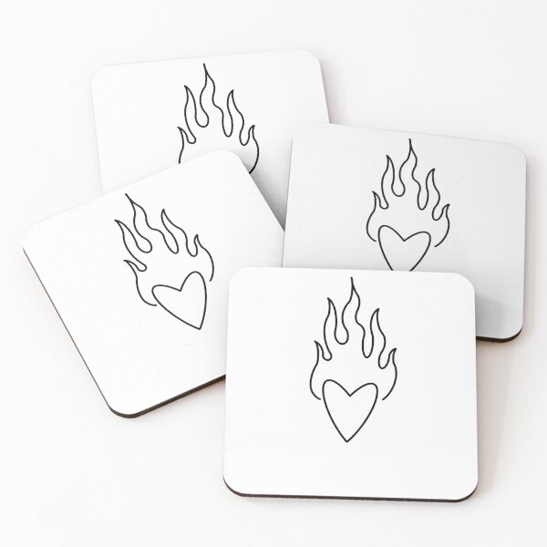Item preview, Heart on Fire designed and sold by rebeccac52.