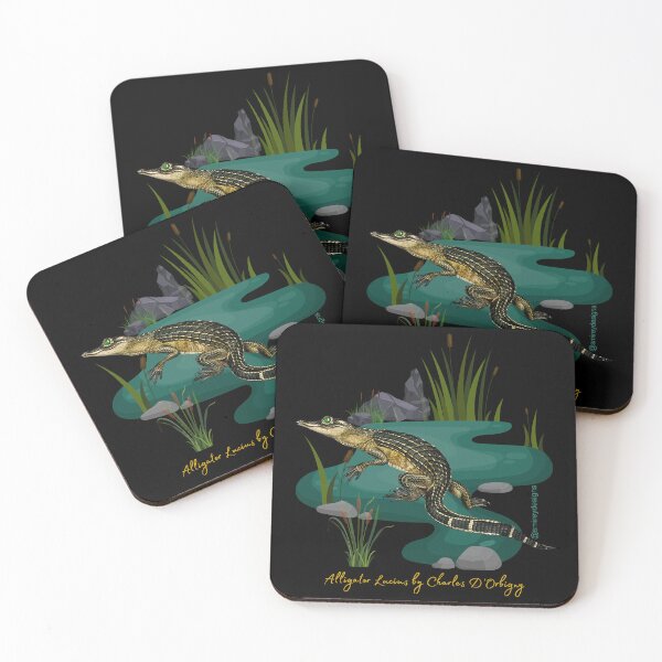 Item preview, Alligator Lucius by Charles D'Orbigny designed and sold by smirey designs.
