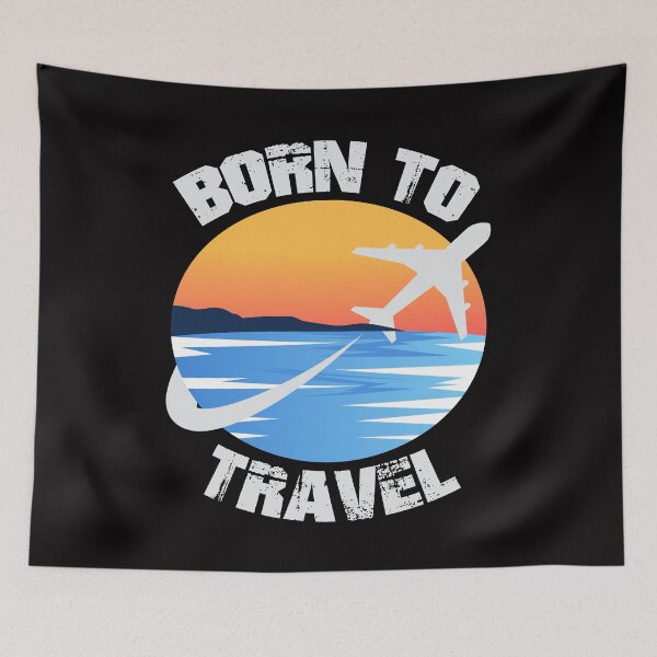 Item preview, Born To Travel designed and sold by EVANSTAGE.