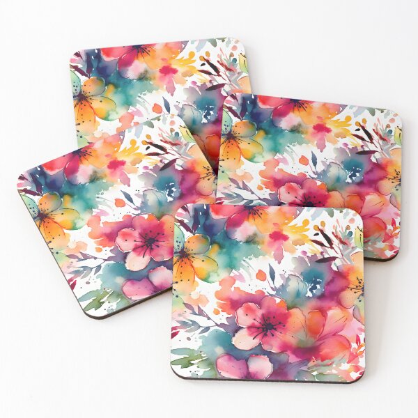 Item preview, watercolor flowers designed and sold by CALAMITYMOSS.