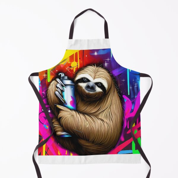 Item preview, Graffiti Sloth Understands You designed and sold by GokaiRedbubble.