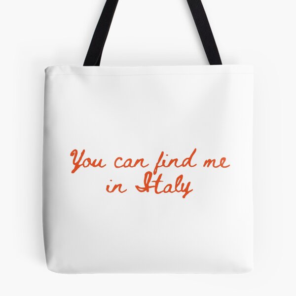 Item preview, You Can Find Me in Italy (Red) designed and sold by AndiamoATX.