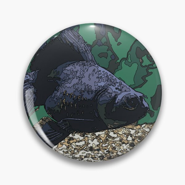 Artikelvorschau, Schwarzes Moor, Goldfisch entworfen und verkauft von Corner-Distro.