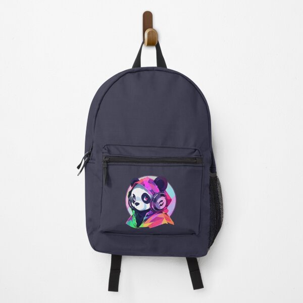 Item preview, Colorful Low Poly DJ Panda designed and sold by SweetClicks123.