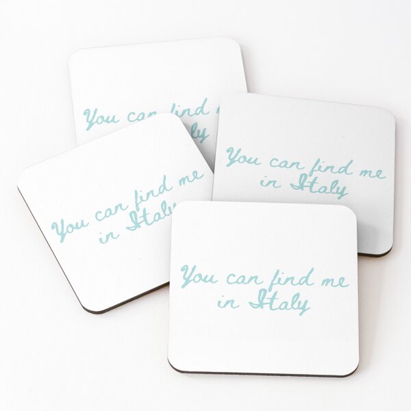 Item preview, You Can Find Me in Italy (Light Blue) designed and sold by AndiamoATX.