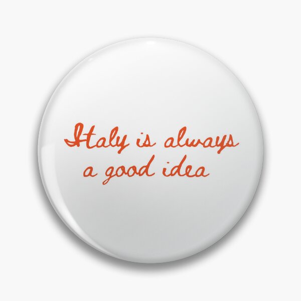 Item preview, Italy is Always a Good Idea (Red) designed and sold by AndiamoATX.