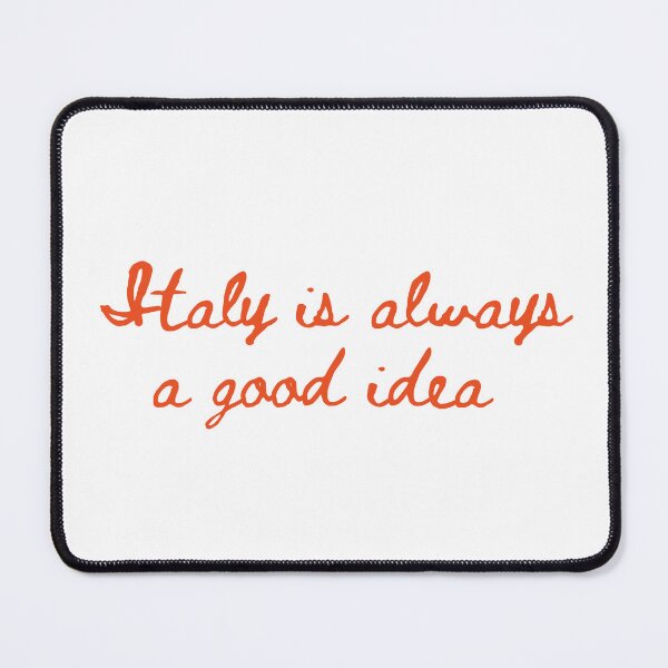 Item preview, Italy is Always a Good Idea (Red) designed and sold by AndiamoATX.
