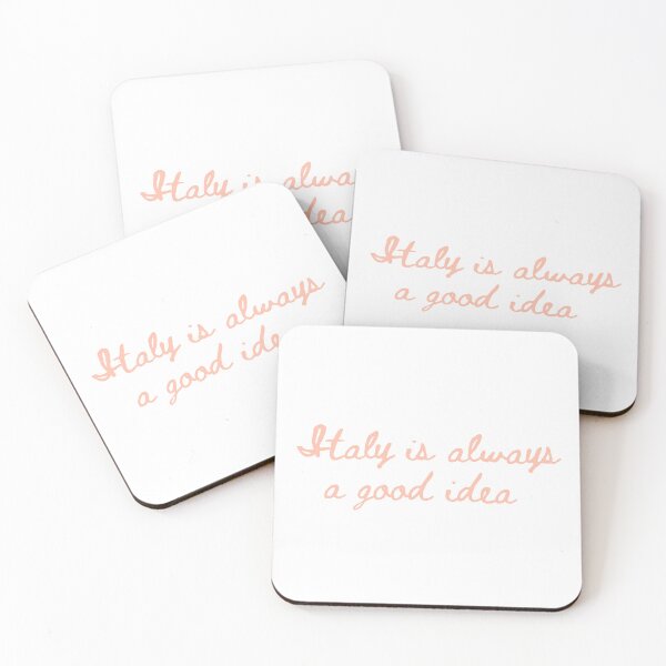Item preview, Italy is Always a Good Idea (Pink) designed and sold by AndiamoATX.