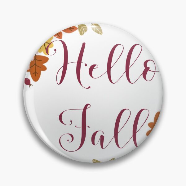 Item preview, Hello Fall designed and sold by MercedesJulia.
