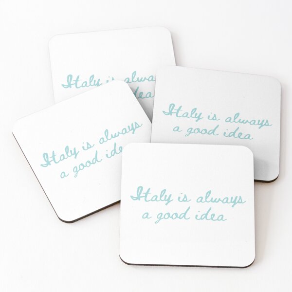 Item preview, Italy is Always a Good Idea (Light Blue) designed and sold by AndiamoATX.