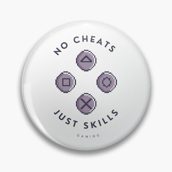 Item preview, Gaming. No Cheats, Just Skills designed and sold by Custom-Print.