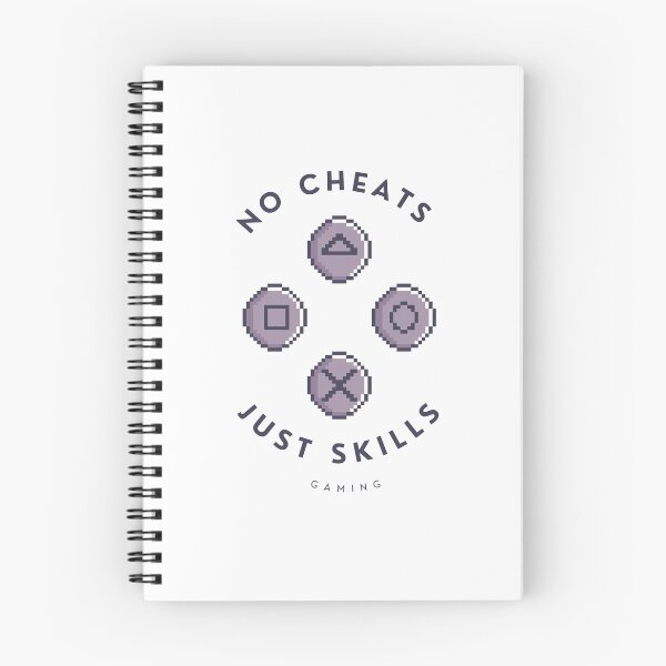 Item preview, Gaming. No Cheats, Just Skills designed and sold by Custom-Print.
