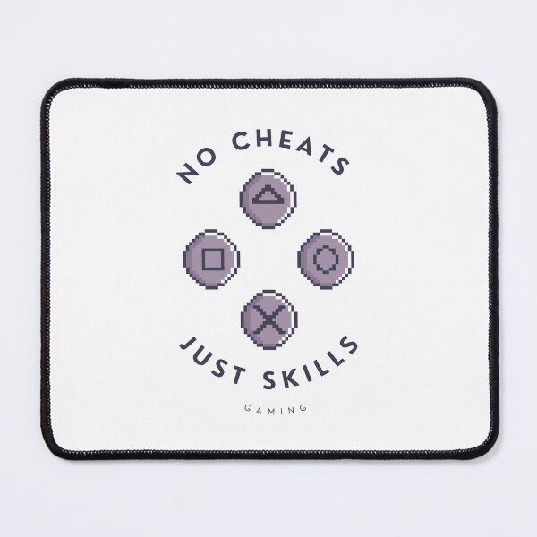 Item preview, Gaming. No Cheats, Just Skills designed and sold by Custom-Print.