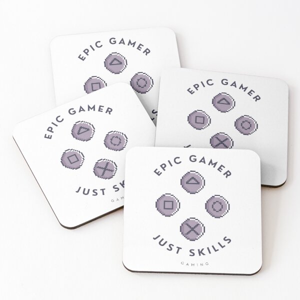 Item preview, Epic Gamer. Just Skills designed and sold by Custom-Print.