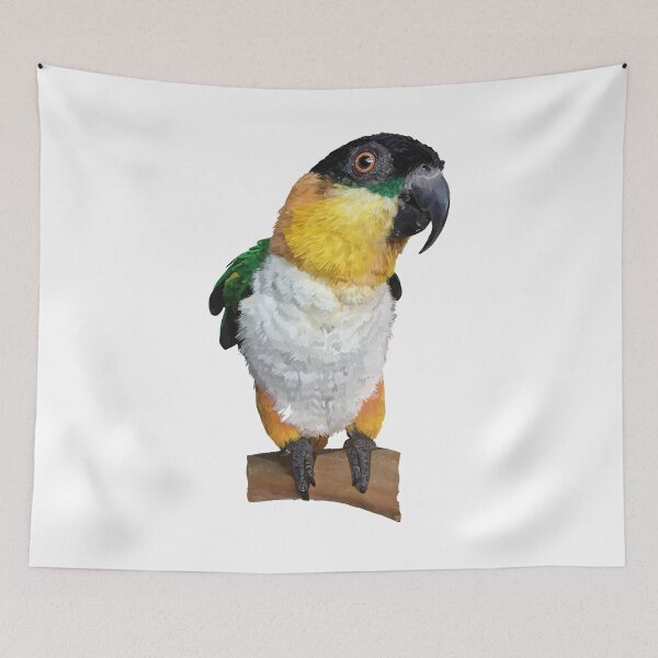 Item preview, The black-headed caique designed and sold by obscurite.