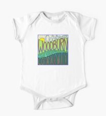Celebrate Woodburn an Arts Community, CWAAC Logo Short Sleeve Baby One-Piece