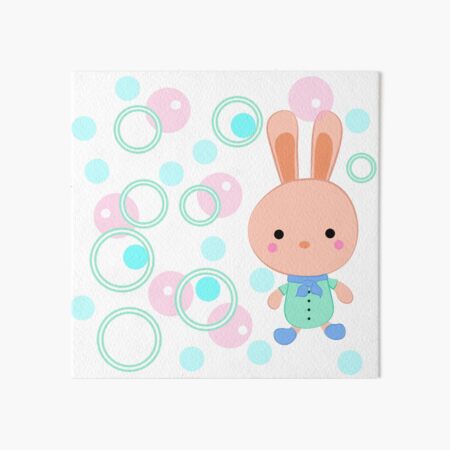 Pink-themed Stitch | Art Board Print