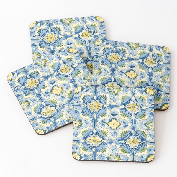Item preview, Italian Majolica Tile 21 designed and sold by DigitalPatternx.