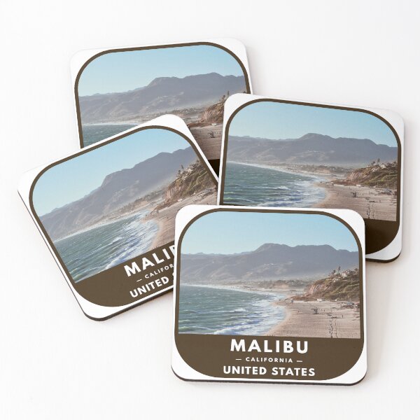 Item preview, Visit Malibu, United States designed and sold by RabbitK.