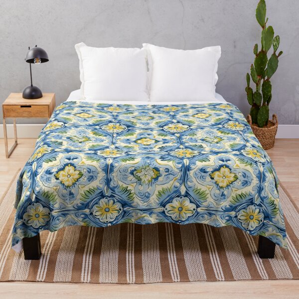 Item preview, Italian Majolica Tile 21 designed and sold by DigitalPatternx.