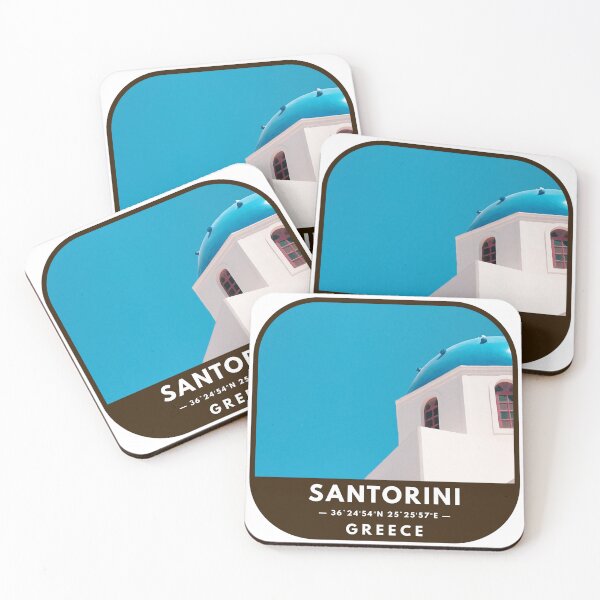 Item preview, Visit Santorini, Greece designed and sold by RabbitK.