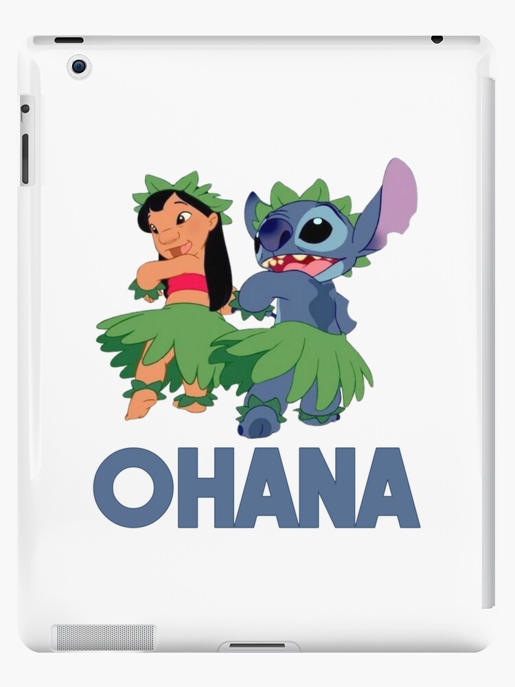 Funda y vinilo para iPad for Sale con la obra «Dibujo de cumpleaños de Lilo  y Stitch Lilo Pelekai» de JakeGoodwin