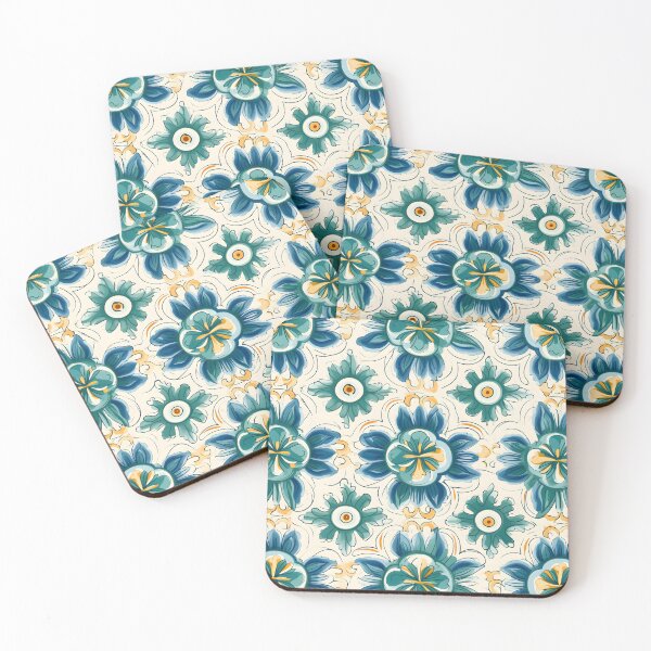 Item preview, Italian Majolica Tile 23 designed and sold by DigitalPatternx.