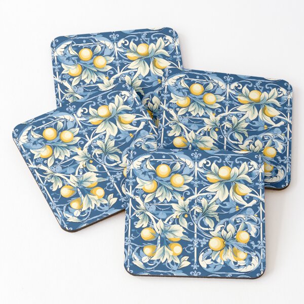 Item preview, Italian Majolica Tile 24 designed and sold by DigitalPatternx.