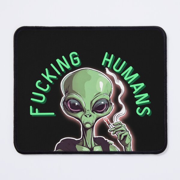 Item preview, Alien - Freaking Humans designed and sold by Denvervineart.
