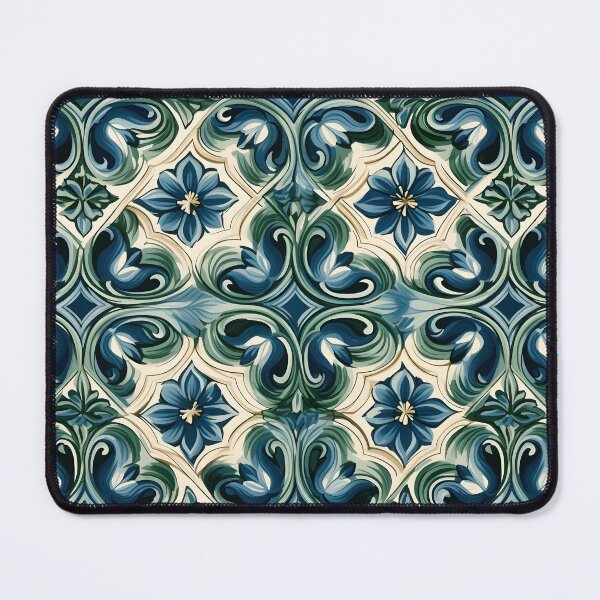 Item preview, Italian Majolica Tile 25 designed and sold by DigitalPatternx.
