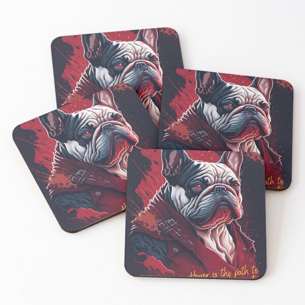 Item preview, dog ninja way, Master Ninja Bulldog Dog designed and sold by Omarupattern51.