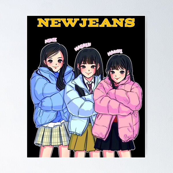 NewJeans new jeans mouvie Ditto Netflix poster fanart aesthetic rain |  Poster
