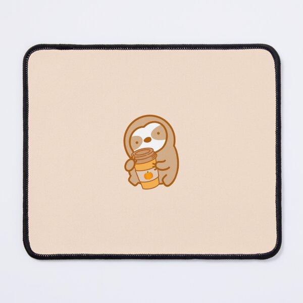 Item preview, Pumpkin Spice Latte Sloth designed and sold by theslothinme.