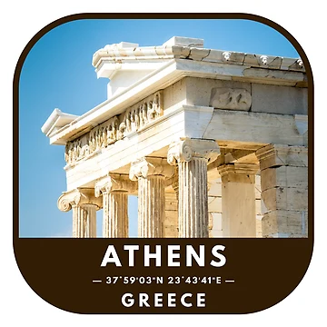 Artwork thumbnail, Visit Athens, Greece by RabbitK
