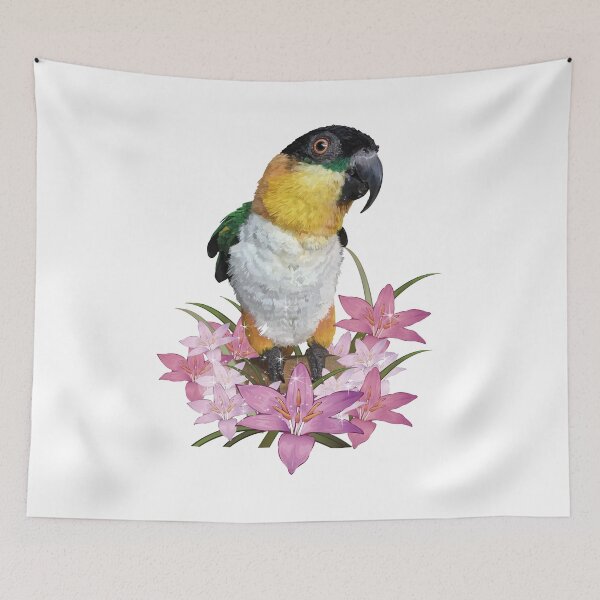 Item preview, The black-headed caique designed and sold by obscurite.