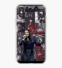 Demi Lovato - Tell Me You Love Me Tour Themed Collage. iPhone Case