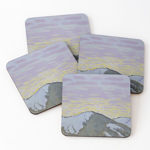 Item preview, Koloman Moser,Mountain Peak with Colored Clouds designed and sold by NouveauEra.