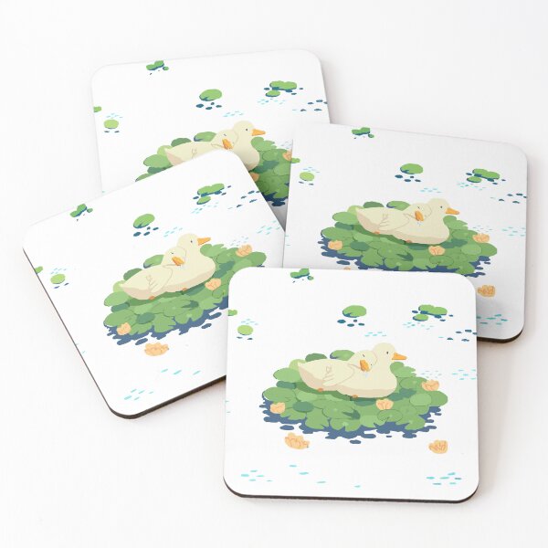 Item preview, Duck Pond Sticker designed and sold by Em Natale.