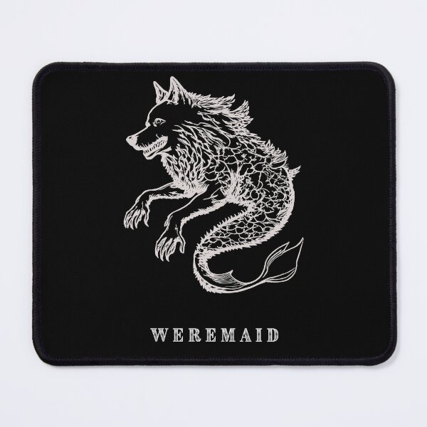 Item preview, W E R E M A I D - white designed and sold by AlienAardvark.