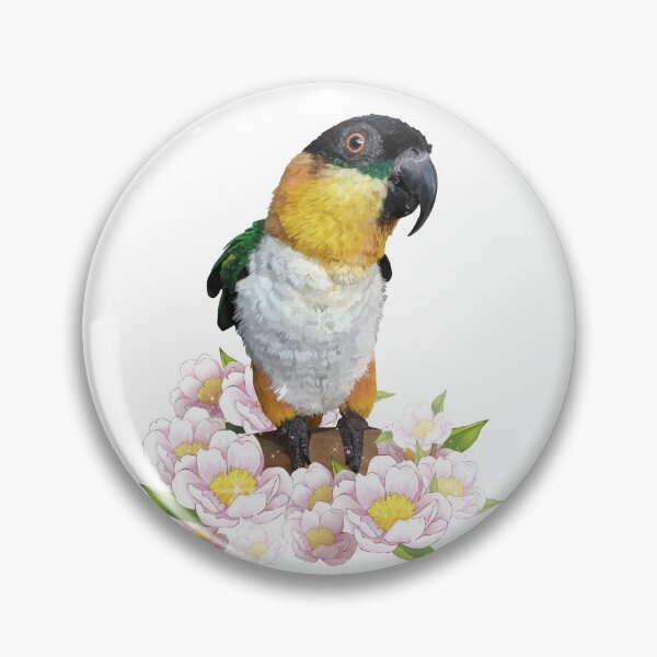 Item preview, The black-headed caique designed and sold by obscurite.
