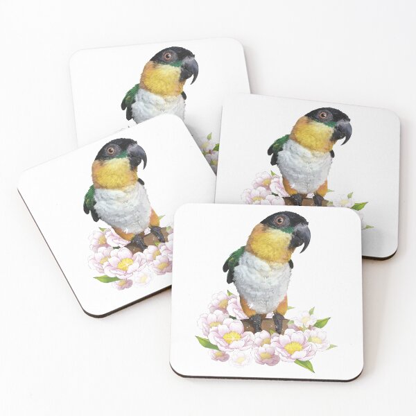 Item preview, The black-headed caique designed and sold by obscurite.
