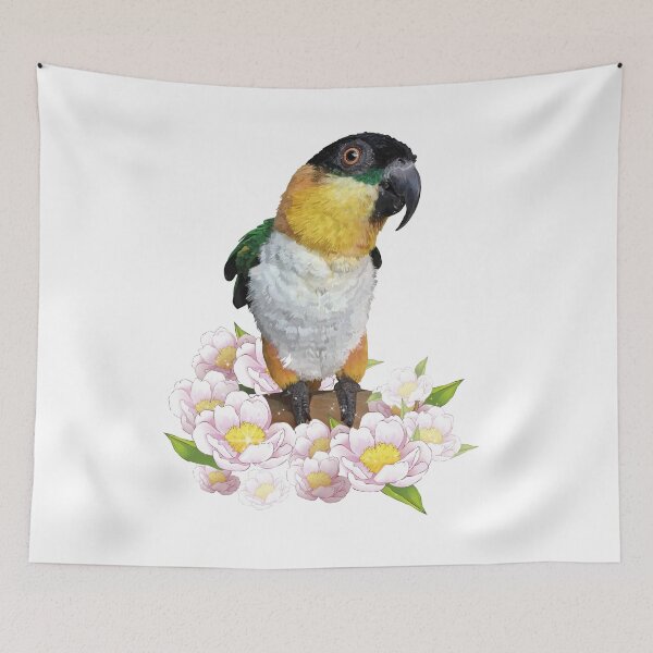 Item preview, The black-headed caique designed and sold by obscurite.