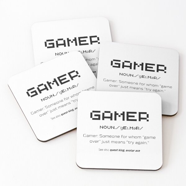 Item preview, Gamer. No "game over" for me designed and sold by Custom-Print.