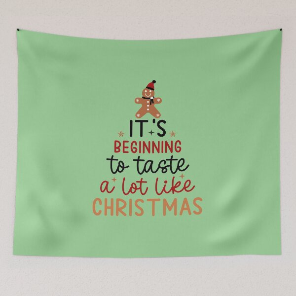 Item preview, It's Beginning To Taste A Lot Like Christmas  designed and sold by ArtMeetsPizza.