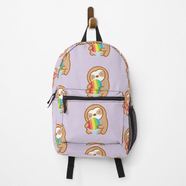 Item preview, Cute Rainbow Shave Ice Sloth designed and sold by theslothinme.
