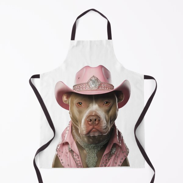 Item preview, Western Pink Pitbull designed and sold by poshprintlab.