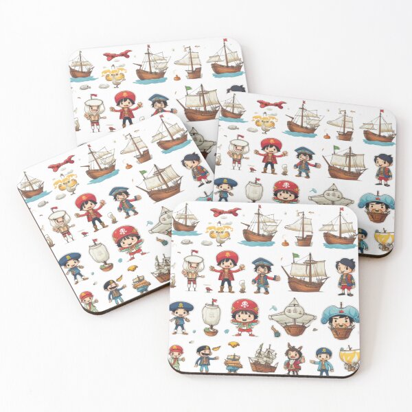 Item preview, cartoon, pirate, collection designed and sold by Icon-Network.