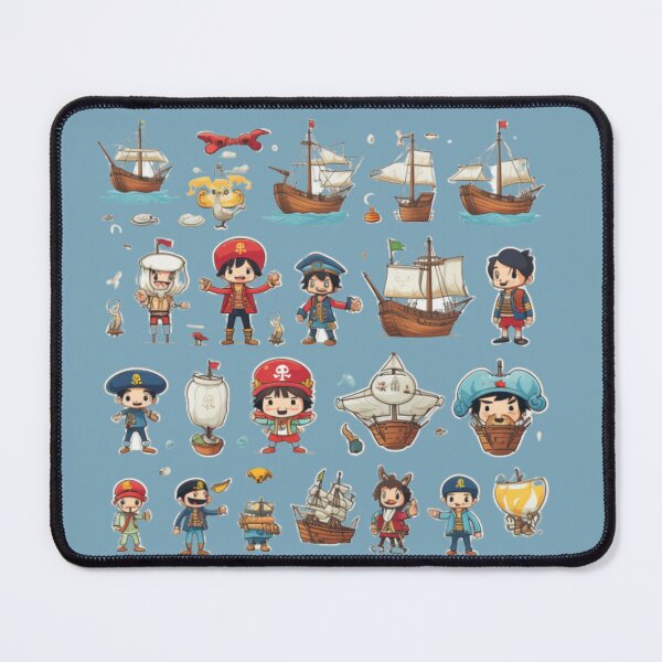 Item preview, cartoon, pirate, collection designed and sold by Icon-Network.